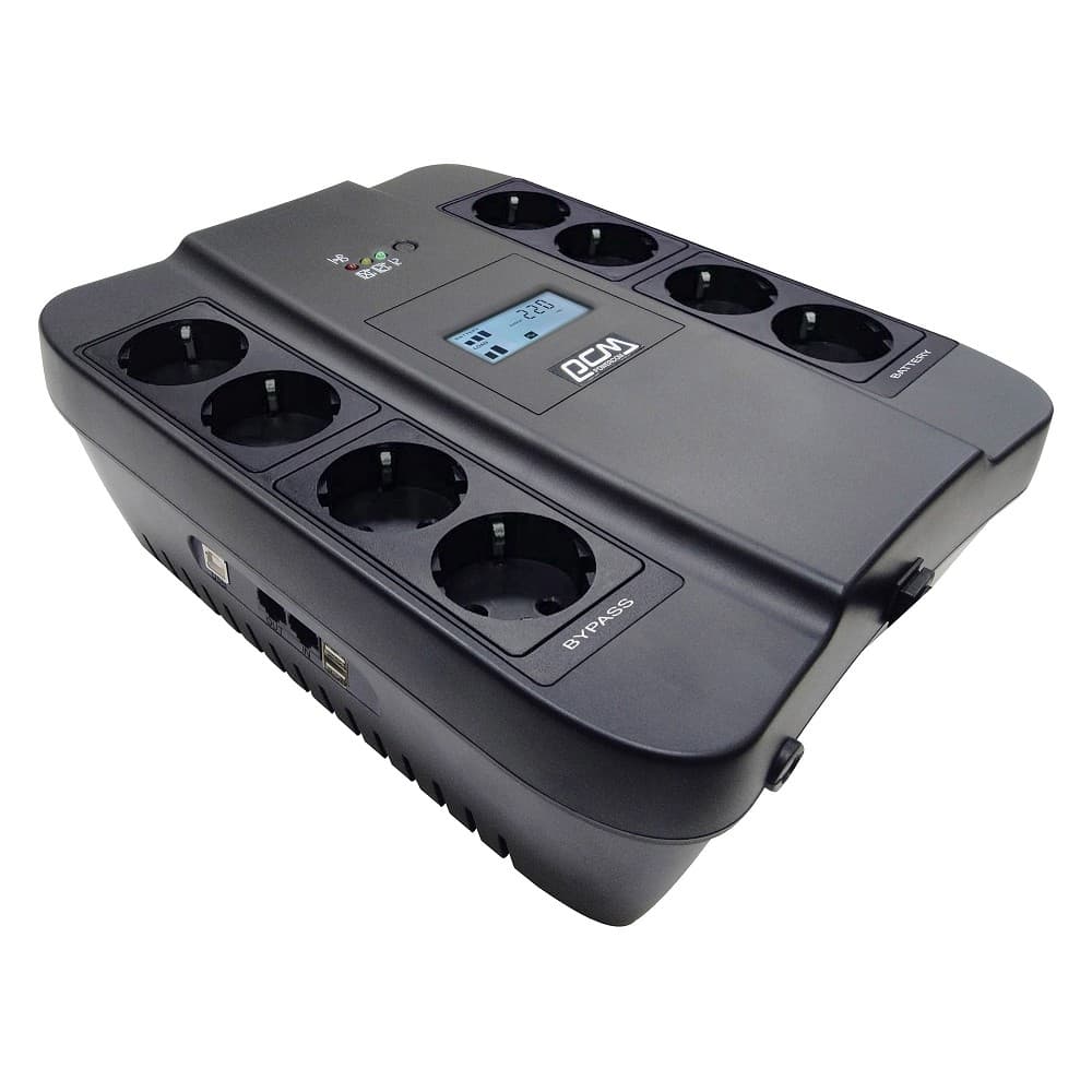PowerCom Spider SPD-750U LCD USB ИБП