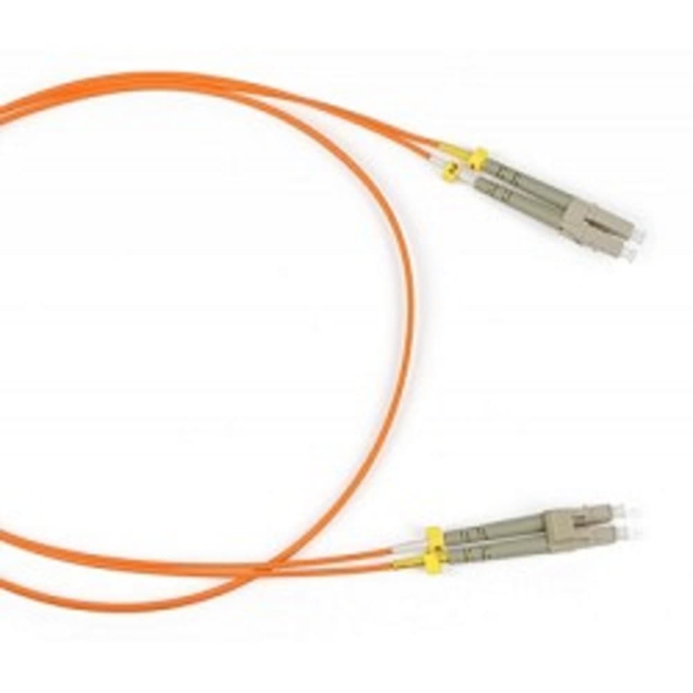 Hyperline FC-D2-50-LC/PR-LC/PR-H-2M-LSZH-OR (FC-50-LC-LC-PC-2M) Патч-корд волоконно-оптический (шнур) MM 50/125, LC-LC, 2.0 мм, duplex, LSZH, 2 м