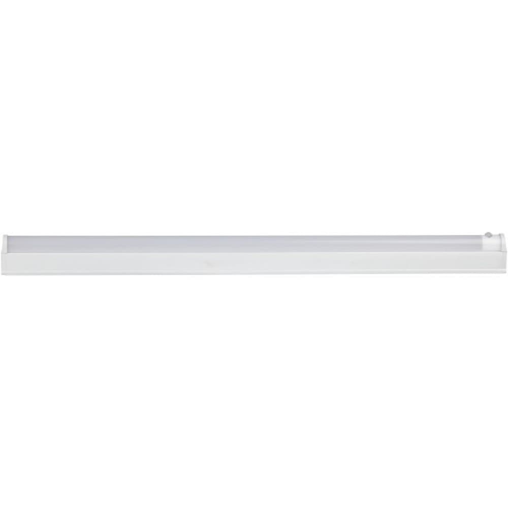 Линейный светодиодный светильник ЭРА LLED-02-08W-4000-MS-W 8Вт 4000K L572мм с датчиком движения