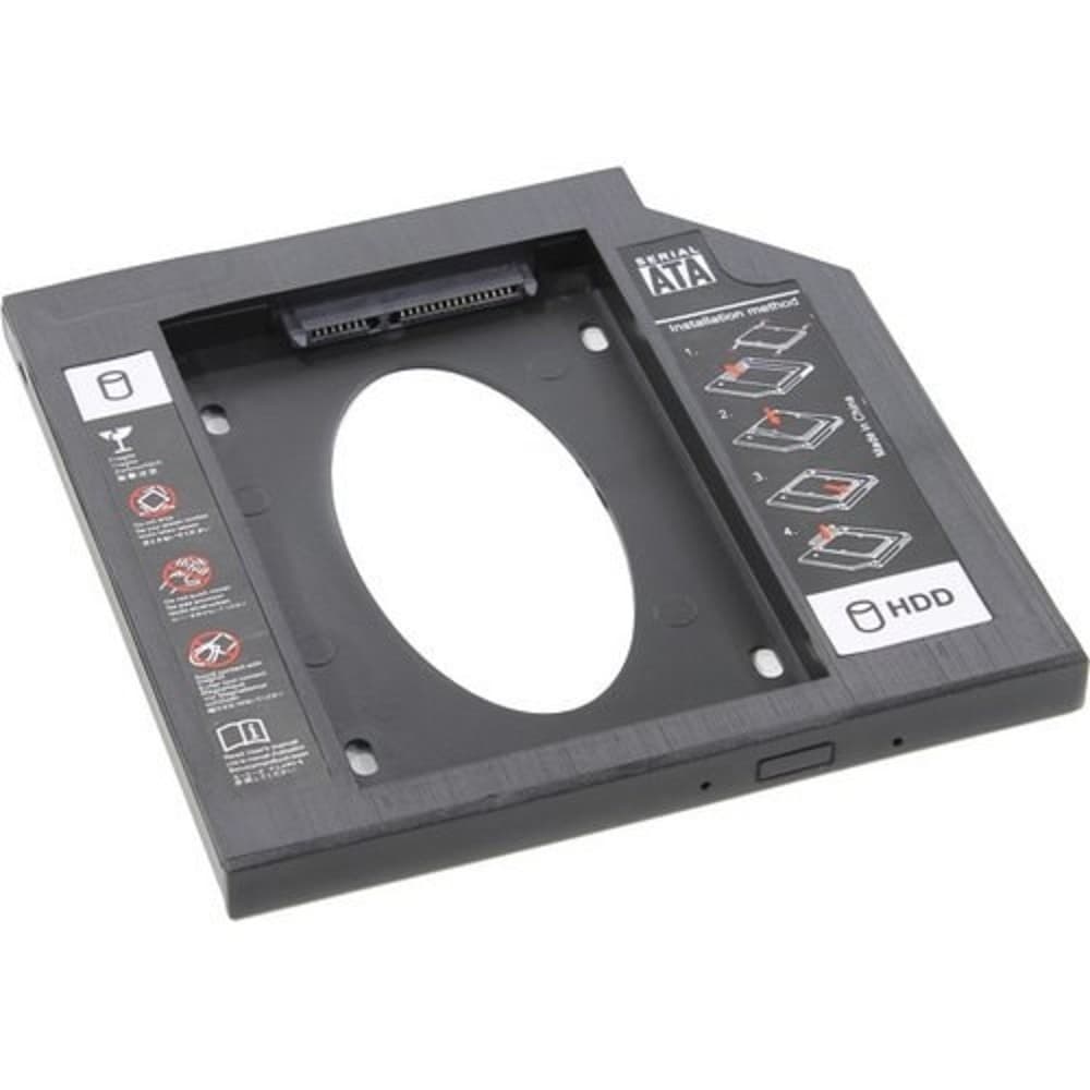 ORIENT UHD-2SC9PL, Шасси для 2.5" SATA HDD для установки в SATA отсек оптического привода ноутбука 9.5 мм, пластик