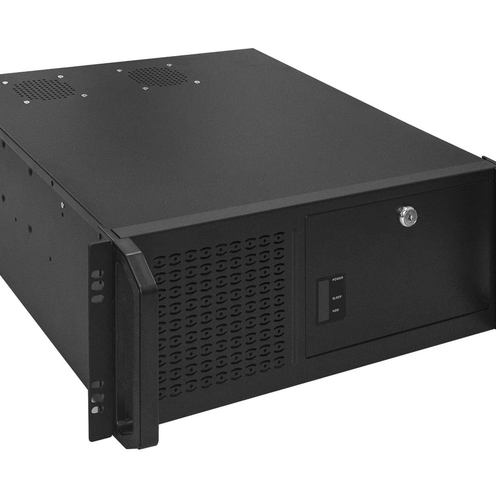 Exegate EX254716RUS Серверный корпус Exegate Pro 4U4019S/4U450-16 <RM 19", высота 4U, глубина 450, без БП, USB>