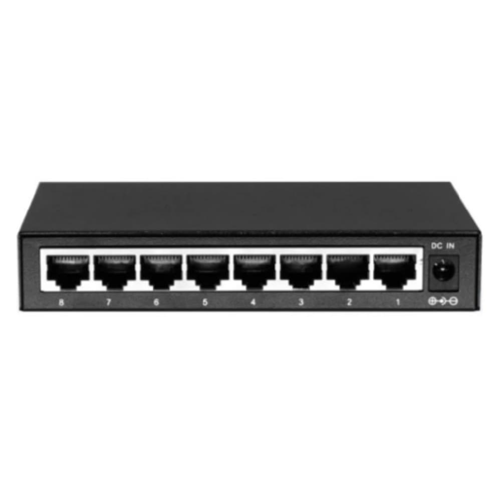 SW-10800 Неуправляемый коммутатор Fast Ethernet на 8 RJ45 портов.