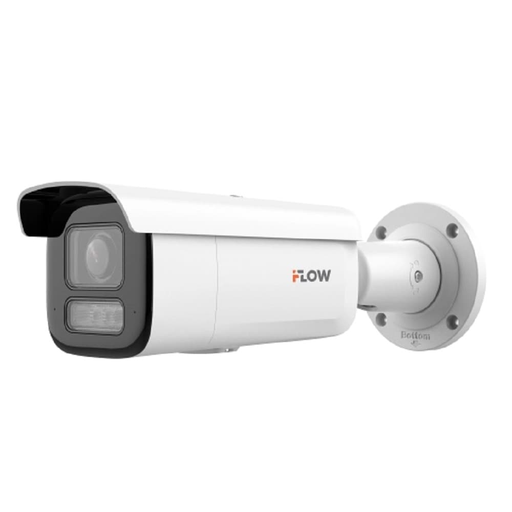 iFLOW F-IC-2242C(6mm) Value 4Мп уличная цилиндрическая IP-камера с гибридной Smart подсветкой до 80м и технологией SharpSense