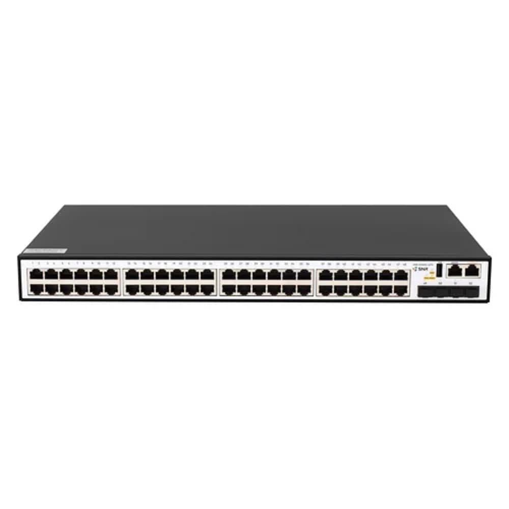 SNR SNR-S2989G-48TX Управляемый коммутатор уровня 2+, 48 портов 10/100/1000Base-T, 4 порта 1/10G SFP+, VSF HA, встроенный БП ~220V AC