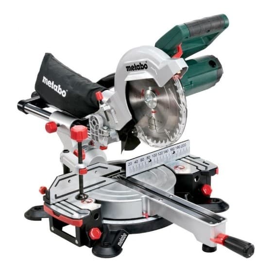 Торцовочная пила Metabo KGS 216 M SET 1200Вт 5000об/мин d=216мм