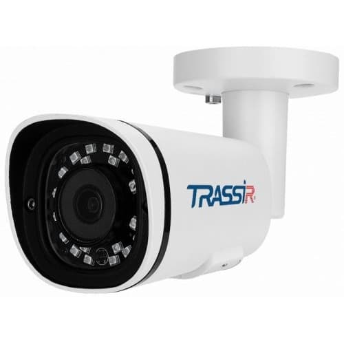 TRASSIR TR-D2151IR3 2.8 Уличная 5Мп IP-камера с ИК-подсветкой. Матрица 1/2.8" CMOS, разрешение 5Мп (2592x1944) @15fps, 4Мп (2592x1520) @20fps, 3Мп (2304x1296) @25fps, чувствительность: 0.003Лк (F1.8)
