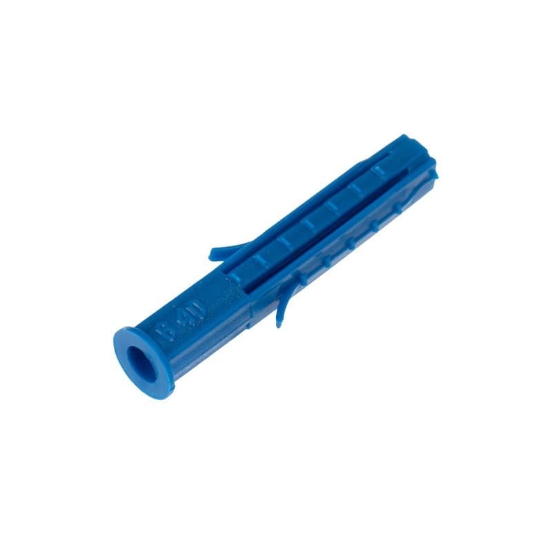 Kranz (KR-01-3618-007) Дюбель распорный 6х40, синий, пакет (100 шт./уп.)