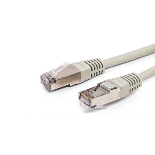 Filum FL-F5-1M Кабель патч-корд, F/UTP 5e cat. 1м, 26AWG(7x0.16 мм), омедненный алюминий (CCA), PVC, серый