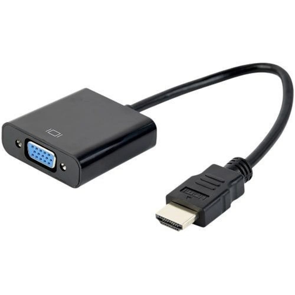 Filum Адаптер HDMI-VGA FL-A-HM-VGAF-mjack-0.15M 0.15м черный