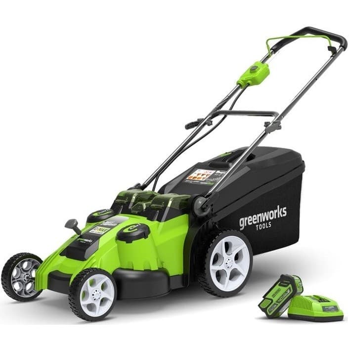 Газонокосилка роторная Greenworks G40LM49DB