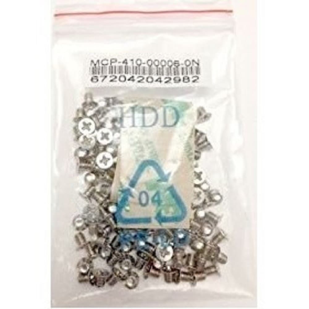 Supermicro MCP-410-00006-0N SCREW BAG (100 PCS) & LABEL FOR 24X HOT SWAP 2.5" HDD TRAY