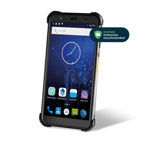Newland Терминал сбора данных NLS-NFT10-W4 "NFT10 Pilot Pro Mobile Computer 5,7"" Touch Screen (Black) with 2D CMOS Imager with Laser Aimer & BT, Wi-Fi (dual band), 4G, GPS, Camera.Incl. wrist strap