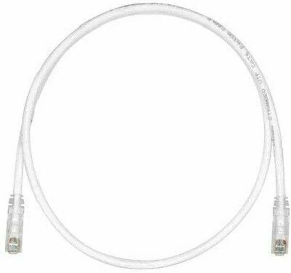 Патч-корд Panduit UTPSPL5MY UTP RJ-45 вил.-вилка RJ-45 кат.6 5м белый LSZH