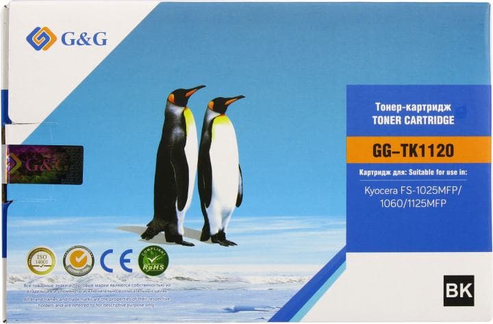 Картридж G&G GG-TK1120 для Kyocera Mita FS-1025MFP/1125MFP/1060