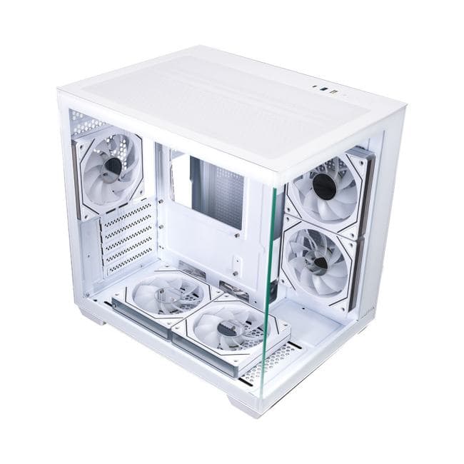 QW400M-5FM12A-C6-AC-WH XASTRA QW400M 5ARGB-C6-AC White mATX/Aquarium/Screewless/5x120mm ARGB PWM FM fans/Argb+PWM HUB 6