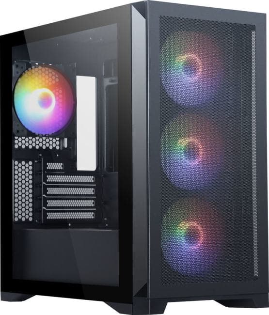 ACC-AM08 Корпус Accord AM08 черный без БП ATX 2xUSB3.0 1xUSB3.1 audio bott PSU