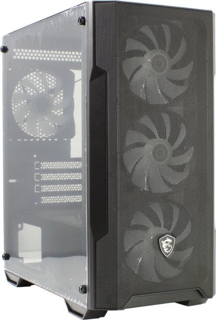 Minitower MSI <MAG FORGE M100A> MicroATX без БП <306-7G20A28-HH9>
