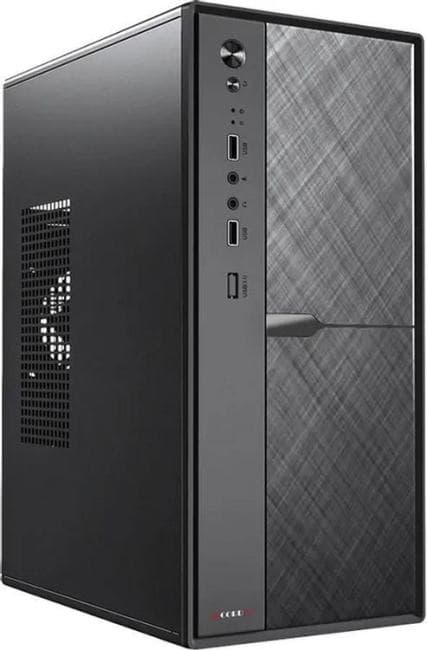 ACC-1603 Корпус Accord черный без БП mATX 1x80mm 2xUSB2.0 1xUSB3.0 audio
