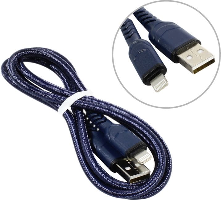 Hoco X59 Red <744876> Кабель USB AM-->Lightning 1м