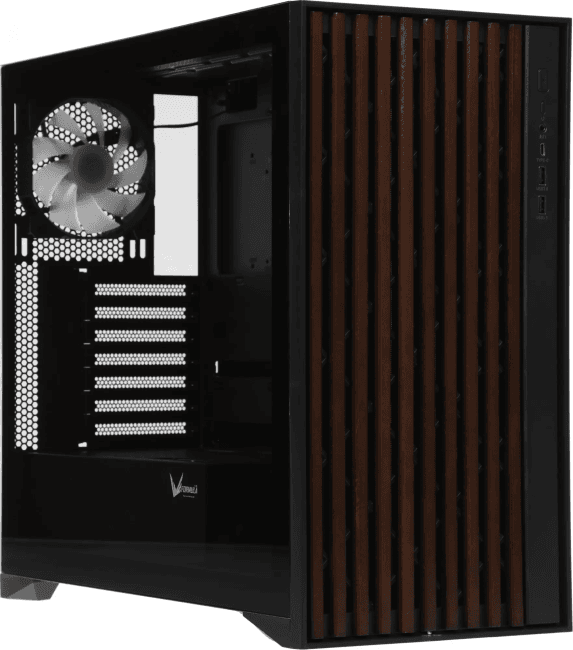 Корпус Formula TimberLine T0 черный без БП ATX 6x120mm 6x140mm 2xUSB3.0 audio
