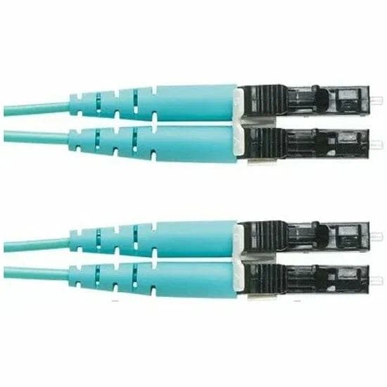 Патч-корд Panduit FZ2ELLNLNSNM008 2x50/125 OM4 LC дуплекс-LC дуплекс 8м LSZH аквамарин