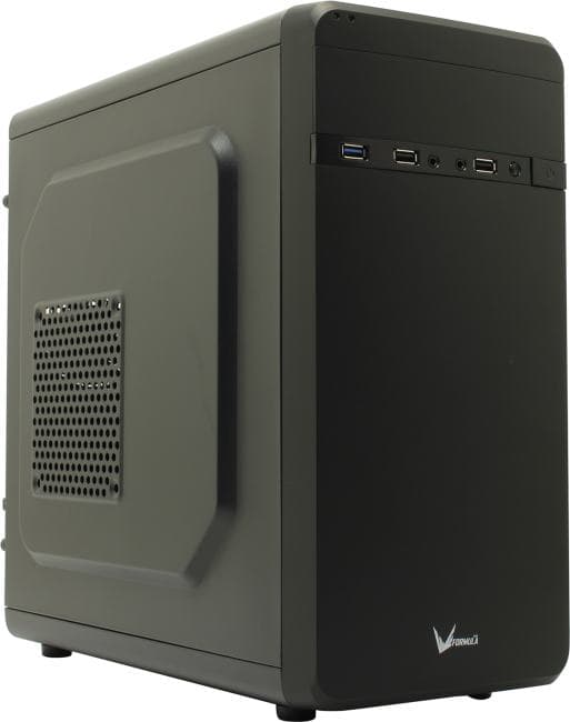 (Z0985321) Minitower: Core i3-14100/ 8 Гб/ 512 Гб NVMe SSD/ DVD-RW/ 1 Гбит/ Win10 Pro/