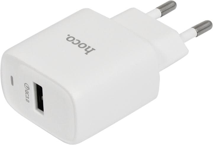 Hoco C140A White <627795> Зарядное устройство USB (Вых. DC5/9/12V, USB)