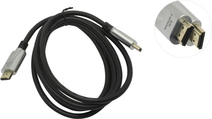 VCOM <CG862-2м> Кабель HDMI to HDMI (19M -19M) 2м ver2.1
