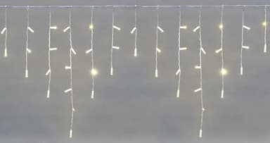 255-038 Гирлянда Бахрома (Айсикл) 2,4х0,6м 88 LED белый ПВХ IP65 230В нужен блок 303-500-1 NEON-NIGHT