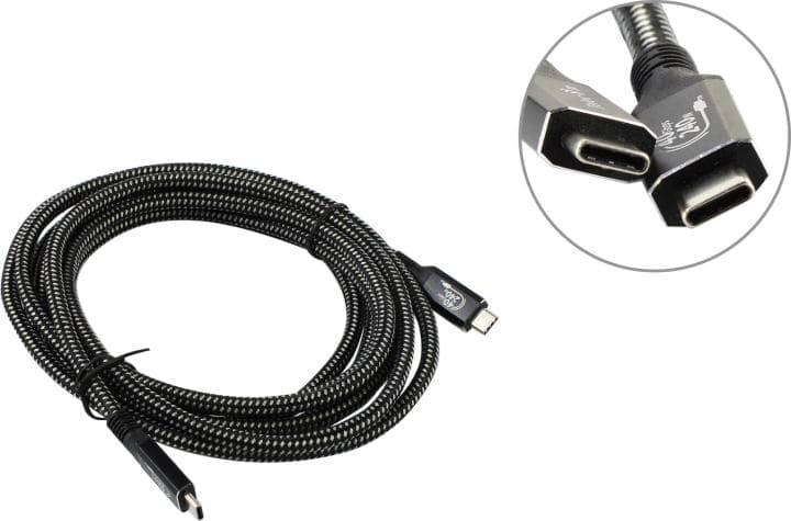 Telecom <TUS840-3M> Кабель USB4 CM-->CM 3м