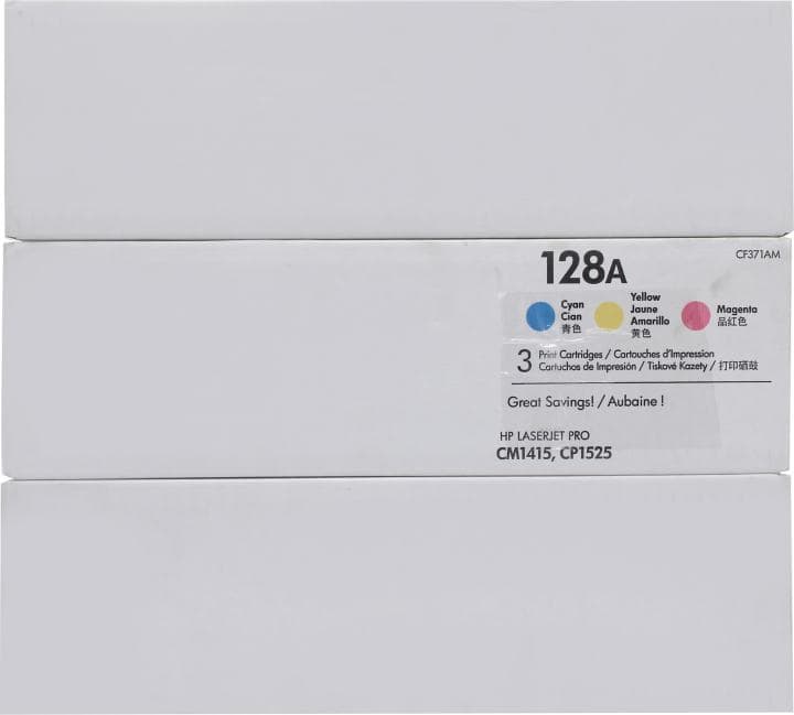 Картридж HP CF371AM Tri-Pack Yellow/Magenta/Cyan для HP LaserJet Pro CM1415, CP1525