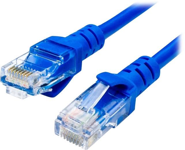 Кабель патч-корд U/UTP 5e кат. 10м Filum FL5-U45-BL-1000 PVC, RJ45, синий