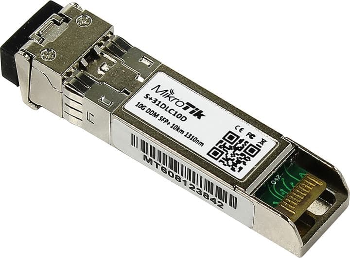 MikroTik <S+31DLC10D> Модуль SFP+ (Duplex, LC, SM)