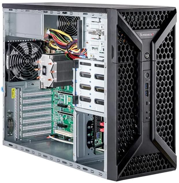 SuperMicro SYS-531A-IL (LGA1700, W680, 2xPCI-E, HDMI+DVI+DP, SATA RAID, 2.5GbLAN+GbLAN, 4DDR5 668W)
