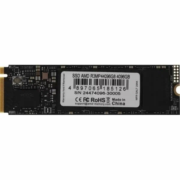 SSD 4 Tb M.2 2280 M AMD Radeon R3 <R3MP44096G8> 3D TLC
