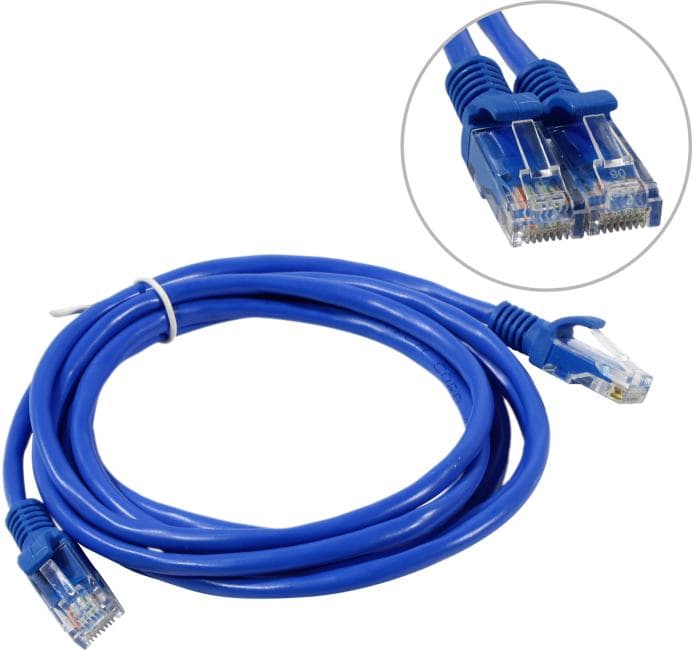 Cablexpert <PP12-2M/B> Patch Cord UTP кат.5e, 2м, синий
