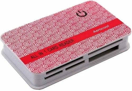 Картридер внешний "Aerocool AT 932A" All in 1 (свыше 32Gb) SD/MMC/M2/MS/MS Pro/T-F/M2