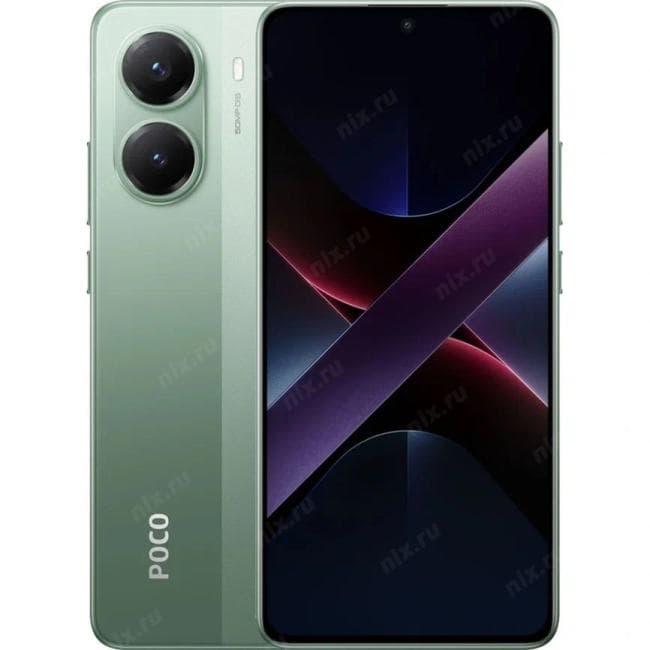 MZB0J2KRU Смартфон POCO X7 Pro 5G RU 12+256 Green