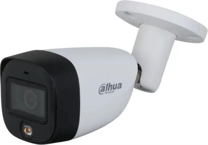 Камера видеонаблюдения аналоговая Dahua DH-HAC-HFW1200CMP-IL-A-0280B-S6 2.8-2.8мм HD-CVI HD-TVI цв. корп.:белый (DH-HAC