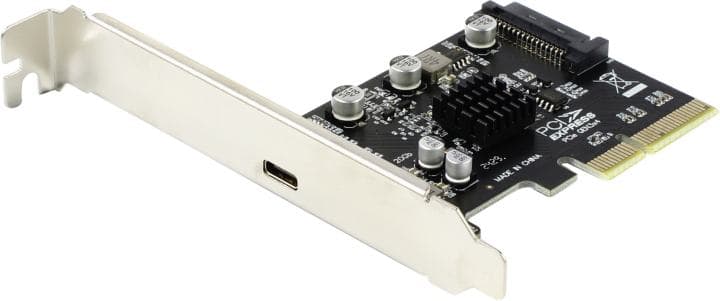 ASIA <ASM3242 USB C PORT> PCI-Ex4, USB-C 1port-ext