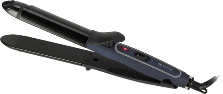 Щипцы Vitek VT-8424 30Вт синий макс.темп.:200С покрытие:керамическое
