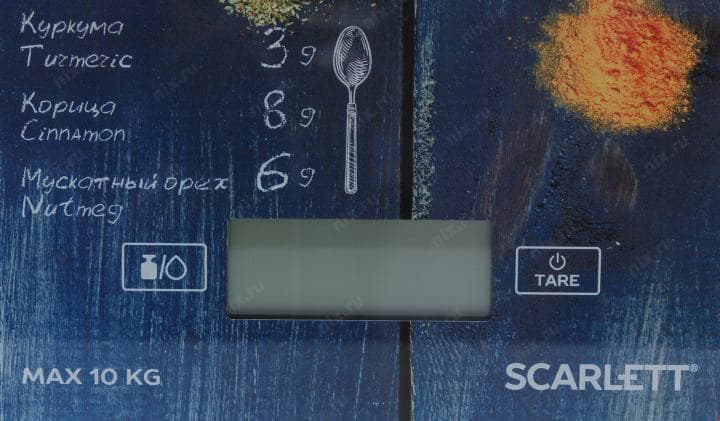 Scarlett <SC-KS57P68> Весы кухонные электронные (макс.10кг)