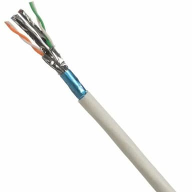 Кабель информационный Panduit PFFY6X04WH-HED кат.6A F/FTP 4 парыX23AWG LSZH внутренний 500м белый