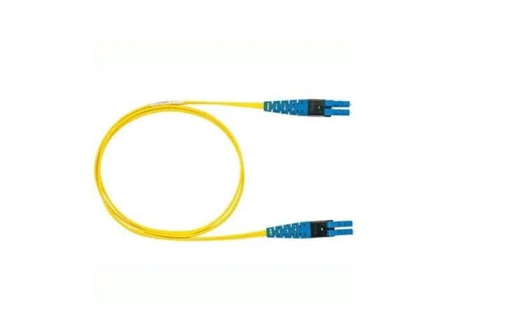 Патч-корд Panduit PVQ9LE10LQM05.0 2x50/125 OM4 LC дуплекс-LC дуплекс полярность A 5м LSZH желтый