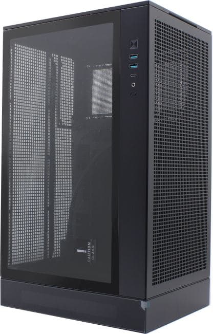 Minitower Deepcool CH270 DIGITAL <R-CH270-BKNDM0-G-1> Black MicroATX без БП