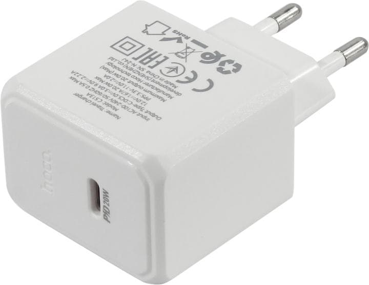 Hoco C13A White <603812> Зарядное устройство USB (Вых. DC5/9/12V, 20W, USB-C)