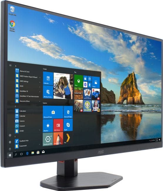 27" ЖК монитор AOC Q27G4ZR <Black&Red> с поворотом экрана (LCD, 2560x1440, HDMI, DP)
