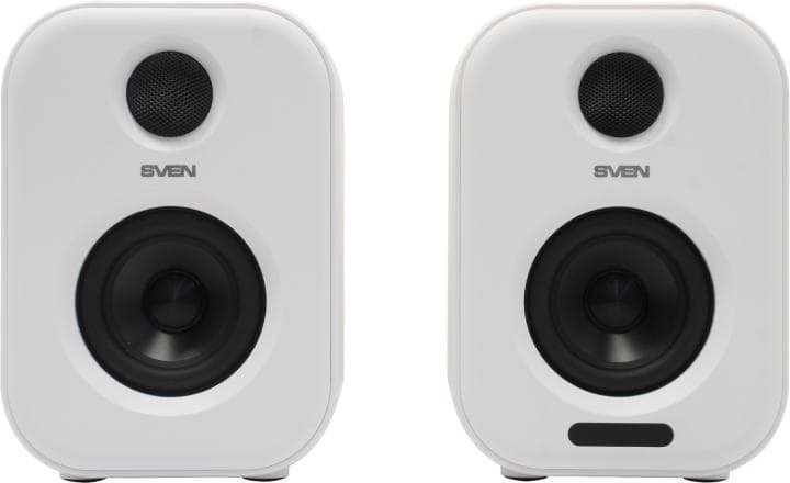 Колонки SVEN MC-5 White (2x25W, Bluetooth, USB, ПДУ)