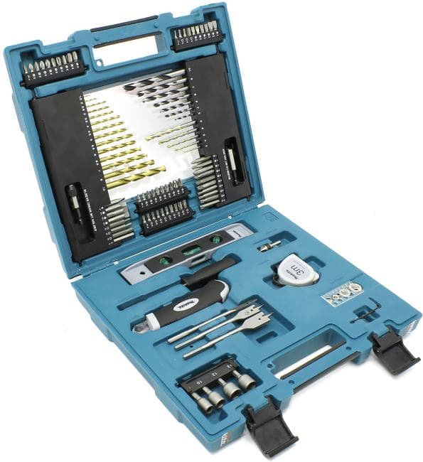 Makita <D-31778> Набор насадок, свёрл и ручного инструмента (104 шт, кейс)