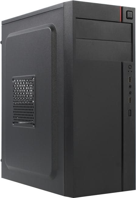(Z0993188) Miditower: Core i3-13100/ 2 x 8 Гб/ 512 Гб NVMe SSD/ DVDRW/ 1 Гбит/ Win10 Pro